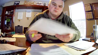 ASMR Office Paperwork No Talking