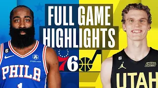 Philadelphia 76ers vs Utah Jazz Full Game Highlights | Nov 13 | 2022-23 NBA Season