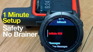 Garmin Watch + inReach Remote Control