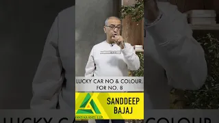 LUCKY CAR NUMBERS & CAR COLOURS FOR NO.8 || Master Numerologist - Sanddeep Bajaj