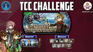 DFFOO [GL]: TCC CHALLENGE (X-Treme?): The Power of Ignorance CHAOS - Lightning, Porom, Yuri (Klay)