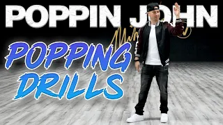 Popping Drills (Dance Moves Tutorials) Poppin John | MihranTV (@MIHRANKSTUDIOS)