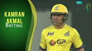 PSL 2017 Playoff 3: Karachi Kings vs. Peshawar Zalmi - Kamran Akmal Batting