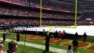 Soldier Field 9/11/11 Tribute