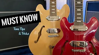 MUST KNOW Epiphone Casino Tone Tips & Tricks