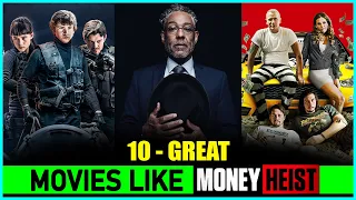 Top 10 Heist Movies Like MONEY HEIST In Hindi (& Eng) | Top 10 Movies To Watch After MONEY HEIST