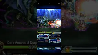 [FFBE GL] Malefic Red-Eyes Dark Dragon(400) , all mission