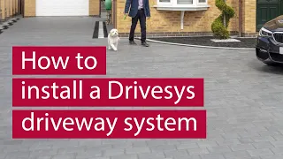 How to lay DRIVESYS Driveway System - The Original Cobble
