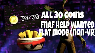 all 30 coin fnaf vr, Flat mode (non-VR)