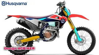 2021 Husqvarna FE 350 first look reveled 🔥🔥 Digital modification by Acbiker