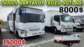 5 APREL QOQON BOZORIDA ISUZU ZUDLIK BILAN 14000$ BOLISH BUNAQASI BOLMAGAN GAZEL EVAKUVATIR ARZONLARI