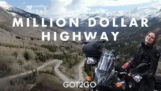 MILLION DOLLAR HIGHWAY: Colorado's MOST FAMOUS mountain pass and MOST BEAUTIFUL road of the USA