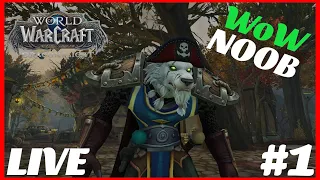 A Noob Plays WoW For The First Time! LIVE EP 1