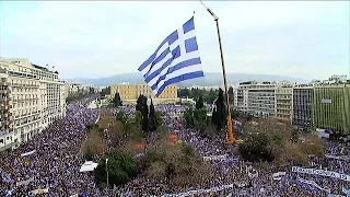 Greeks rally over Macedonia name dispute