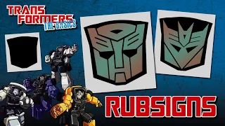 TRANSFORMERS: THE BASICS on RUBSIGNS