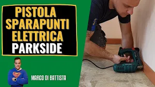 Pistola sparapunti elettrica PARKSIDE. PET 25 C3. Chiodi e graffe. RECENSIONE