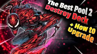 The BEST Pool 2 Destroy Deck and How To UPGRADE To Pool 3 - Marvel Snap Beginner Deck Guide