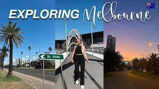 Exploring Melbourne 🇦🇺 sightseeing, visiting St Kilda beach & the best bakery 🥐 Australia vlog
