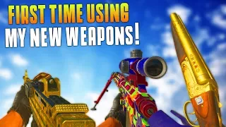 I GOT ALL 9 OF THE NEW DLC WEAPONS! (Beach Bog Map Gameplay & Funny Moments) Supply Drop Opening!
