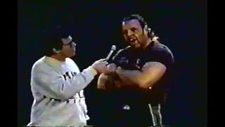 Mick Karch interviews The Hater - from Slick Mick's Bodyslam Revue March 1998
