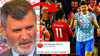 FOOTBALLERS REACT TO LIVERPOOL BEATING MANCHESTER UNITED 4-0 | Liverpool vs Man U Reactions