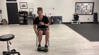 Seated Ankle Eversion with Hip Resistance