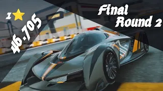 1⭐ - 46.705 | McLaren Solus GT Grand Prix - Final Round 2 [ Journey To The Center ] - Asphalt 9