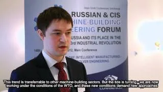 A Grigoriev, Institute of Natural Monopolies at Russian Machine-building Forum 2012