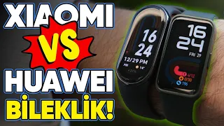 Xiaomi Mi BAND 8 vs. Huawei BAND 8: 1000 TL'ye Hangisi Alınır?