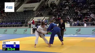 63 kg Тимкова П Коробаева В 16 11 2019 Т4 Первенство России по дзюдо до 21 года, КРАСНОЯРСК