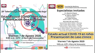 Estado actual COVID-19 en niños. Presentación de caso clínico