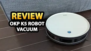 OKP K5 Robot Vacuum Cleaner (120min Runtime)✅ Review