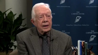 Former President Jimmy Carter Urges Support for Trump Administration