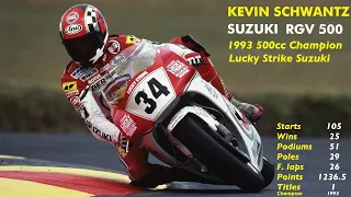 Kevin Schwantz | #34 | Lucky Strike Suzuki | RGV500 | GP500 | 500cc | MotoGP