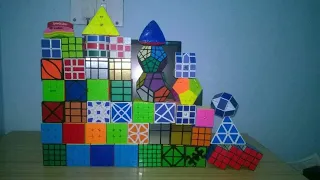My Rubik's Cube Collection 2020 | Indian Cuber Largest Cube Collection