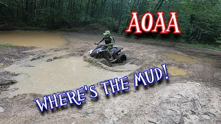 Searching for mud! Can-Am Renegade 1000xxc - Honda Foreman 500 - AOAA