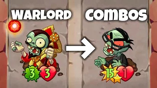 FRENZY Warlord + Newspaper Zombie Combos