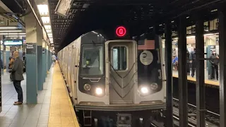 (1) (2) (3) (A) (C) (E) (B) (D) (F) (M) (N) (Q) (R) (W) (7) (S) Train Action at Times Sq-42nd St