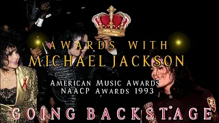Michael Jackson Backstage footage AMA & NAACP Awards 1993