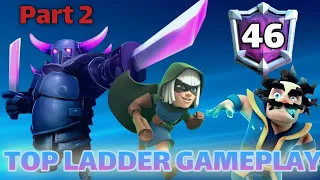 ROAD TO TOP 50 WITH PEKKA BRIDGE SPAM!!⭐🔥Clash Royale