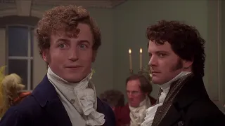 Mr. Darcy offends everyone at Meryton ball - Pride & Prejudice (1995) subs ES/PT-BR