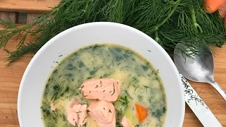 Best Salmon Soup recipe | SAM THE COOKING GUY