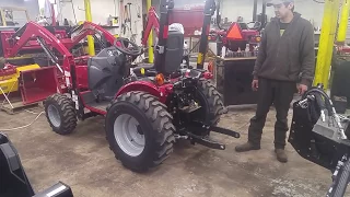 How To Install a Mahindra Backhoe