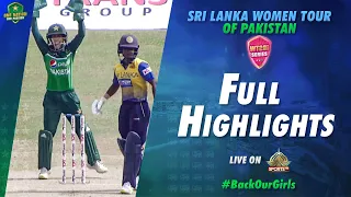 Full Highlights | Pakistan Women vs Sri Lanka Women | 3rd ODI 2022 | PCB | MN1N