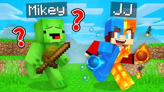 JJ Elemental Speedrunner vs Mikey Hunter in Minecraft (Maizen)