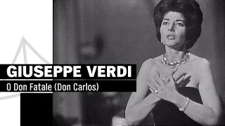 Maria Callas sings Verdi: "O don fatale" (Don Carlo) | NDR Elbphilharmonie Orchestra