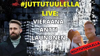 Juttutuulella-live, jakso #16: Vieraana Antti Launonen