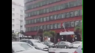 الثلج في الرباط 2017 La neige à Rabat