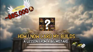 New way how i card my builds & what i learned from this mistake - Ascension Season 9