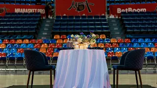 Самый необычный романтический ужин! Победители конкурса BetBoom провели вечер в Баскет Холл Москва